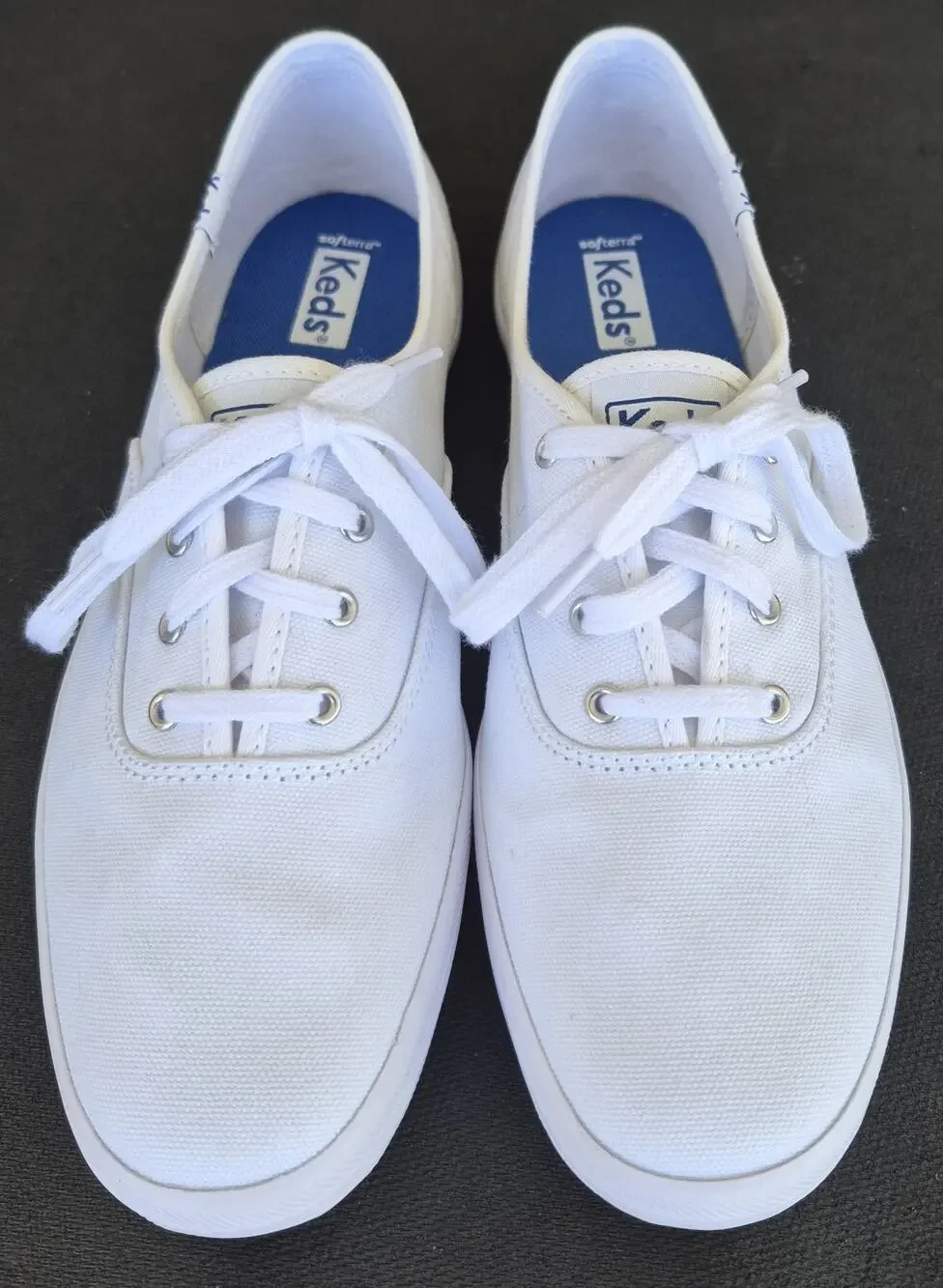 New Keds Champion White Canvas Sneakers Women's Size 9